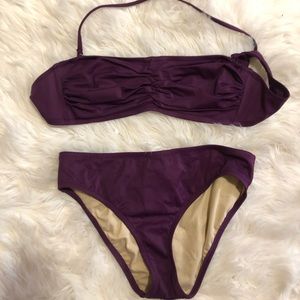 J. Crew Bikini Set Purple